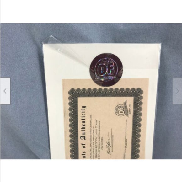 Kirby Genesis #0 Dynamite Dynamic Forces Variant w Certificate 2011 - Picture 3 of 3